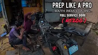 25 Days South India Ride Preparation | NS200 Fully Serviced & Ready #ns200 #servicing 