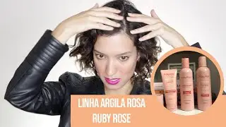 Linha Argila Rosa da Ruby Rose para o cabelo (Resenha)