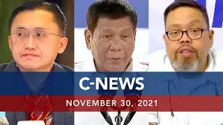 UNTV: C-NEWS | November 30, 2021