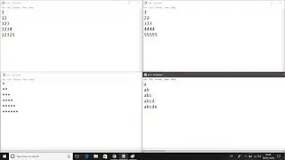 Programming - How to make patterns part-1