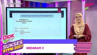 Sukses STPM (2021) | Geografi 3