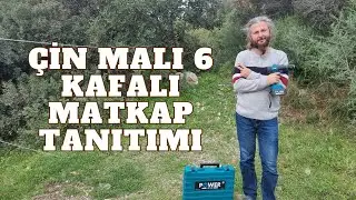 Çin Malı 6 Kafalı Matkap Tanıtımı / Tekeri Biz Bile Sokemedik