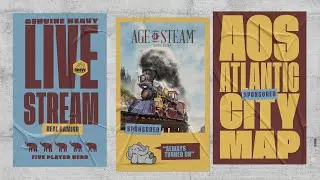 Age of Steam - Atlantic City - 5p Teaching, Play-through, & Round table by Heavy Cardboard
