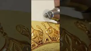 Gold Necklace Cutting Design | New Stylish Gold Crafting 2025 | Viral Short Video
