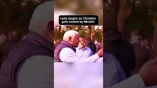 Christian Heckler gets laughed at whilst getting owned by Smile2Jannah #smile2jannah #speakerscorner