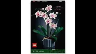 Les Orchidées de chez Lego… partie 4 /4.... Finissons cette jolie plante ensemble
