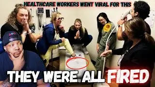 Group of healthcare workers go viral for showing patients bodily fluids left in their rooms