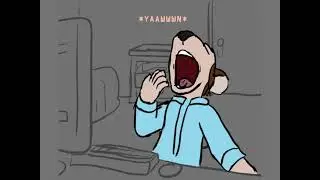 Animated Racoon transformation