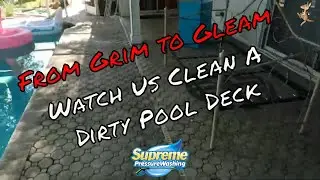 From Grime to Gleam: Watch Us Clean a Dirty Pool Cage!
