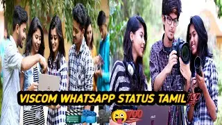 VISCOM WHATSAPP STATUS  TAMIL💯😜 | VJ KISHOR #viscom #reality #Viscomsothanaigal