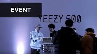Pop-Up Release of adidas Yeezy 500