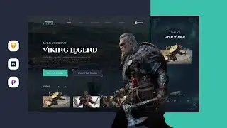 Assassin's Creed - Valhalla: UI CONCEPT