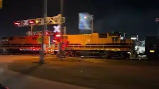 Chase South Carolina Central Local Trash Train Down Highway 52