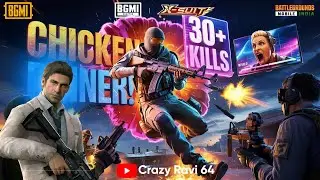 30 + kills in same match | competition lobby | BGMI game | PUBG mobile india | 1 v 4 clutch |