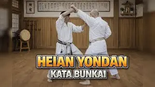 Heian Yondan ((平安四段, Peaceful mind 4, Okinawa - Pinan Yondan) kata bunkai