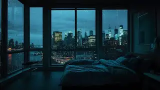8-Hour Rain Sounds in the City 🌧️ Perfect for Sleep, Study, and Relaxation