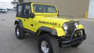 1983 JEEP CJ7 RENEGADE V8 4 SPEED 33