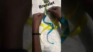 #how to make DIY bracelet with ribbon#@ Ritika craft🥰