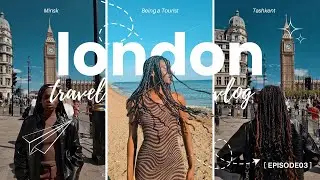 TRAVEL VLOG: Minsk to London, exploring & going to the Beach!!!