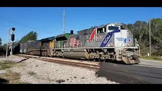 Northbound CSX Q602 Chase w/ UP 1943 Up The A&WP