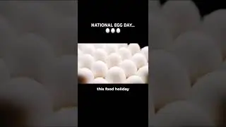NATIONAL EGG DAY...🥚🥚🥚 Falls on June 3 - #NationalEggDay #egg #eggs