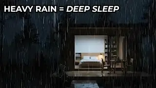 Cozy Wooden Cabin in Rainy Woods No Ads &ndash; Deep Sleep Rain for Insomnia Relief Studying Night