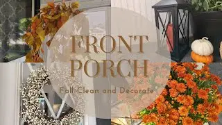 Decorating My Front Porch for Fall / Front Porch Decor / Fall Decorating 2022