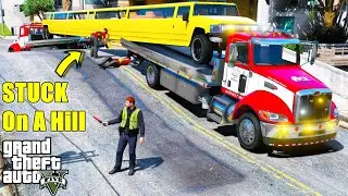 TOWING The WORLDS LONGEST CAR In GTA 5 Roleplay