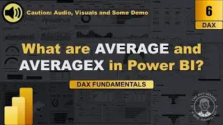 What are AVERAGE and AVERAGEX in Power BI?
