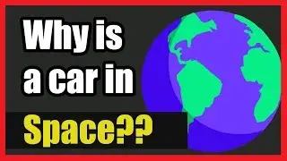 Why is there a Car Floating in Space?