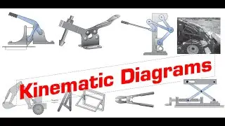 مادة نظرية الماكينات - Kinematic Diagrams (1)