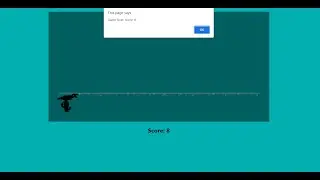 T-Rex Game In JavaScript with source code | Source Code & Projects