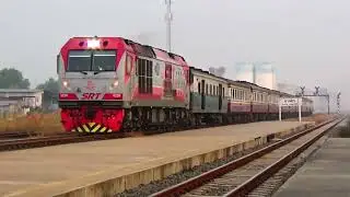 รวมมิตรรถไฟเช้าวันจันทร์ 19 มกรา 2659 ส่งท้ายหน้าหนาว Trains in the Morning time 2026