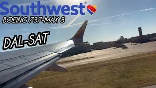 Dallas-Love Field Departure &bull; Southwest Airlines &bull; Boeing 737-MAX 8 &bull; DAL-SAT &bull; N8810L