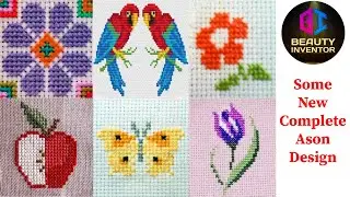 Cross Stitch Pattern || New Colourful Cross Stitch Complete Ason Designs