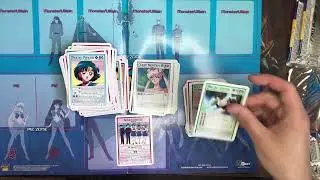 Cracking Some Packs of the Sailor Moon CCG Past & Future Expansion Set
