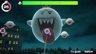 Super Mario Party Jamboree TV - Carnival Coaster #4 (Haunted Coaster Stage)