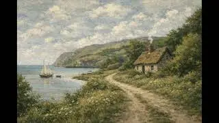 Coastal Path | Vintage Impressionist Seaside Painting | Art Screensaver for TV