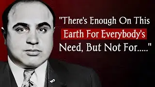 30 Motivation Quotes By Al Capone's | Life lessons | English Quotes