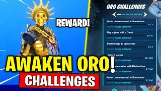 Awaken Oro Challenges Fortnite