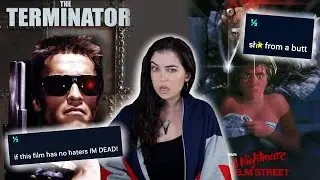 Reacting to BAD Reviews of My FAVORITE 80s Horror Movies | pt  2