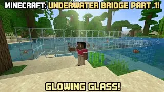 I Built an Underwater Bridge in Minecraft 😱 | Part 1