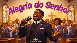 A Alegria do Senhor &eacute; a Nossa For&ccedil;a | Black Music Animado | Louvor Crist&atilde;o cheio de Groove