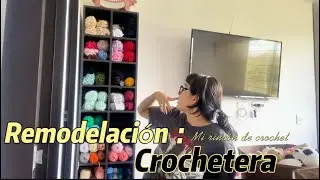 🏡 Mini remodelaci&oacute;n de mi espacio de crochet + Proyectos actuales y futuros 🧶✨ | Gina