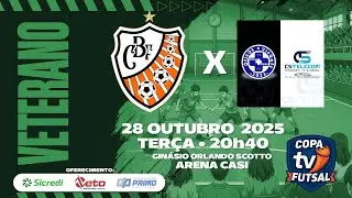 VETERANO &ndash; Grupo &Uacute;nico &ndash; CBF X &Oacute;ticas + Vis&atilde;o &ndash; Copa TVi 2025 &ndash; 20:40