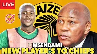 🚨BREAKING:NEW SIGNING ALERT 🚨 MSENDAMI JOINS KAIZER CHIEFS