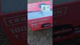 1800 psi electric pressure washer craftsman