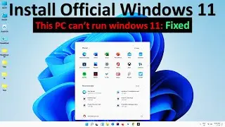install official windows 11 FREE | How to install Official Windows 11 |  OrientBits