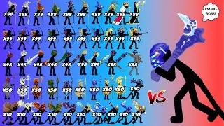 All Skins Stick Army Vs New Vip Giant Leader | Stick War Legacy - Who Will Win?