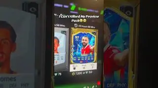 I Packed 97 TOTS Salah in a 7.5K Preview Pack&hellip; and I Can&rsquo;t Even Afford Him 💎😭 | FC25 Is Wild #shorts